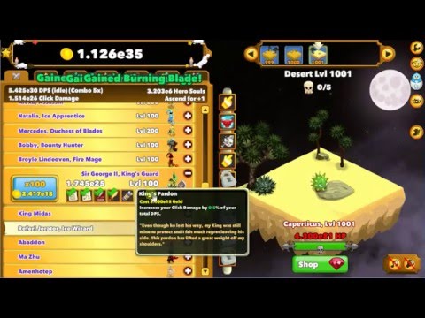 clicker heroes import codes